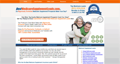 Desktop Screenshot of bestmedicaresupplementleads.com